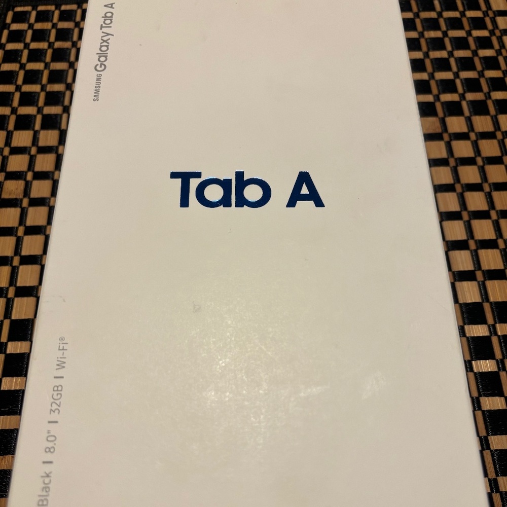 Samsung Galaxy Tab A 8 inch WiFi Tablet 32 GB Model SM-T380